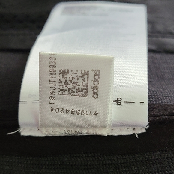 ADIDAS®ADI PURE 🏷️NWT Clean Bonded Sweater/Jacket Blk & Grey Full Zip LUXE M - Picture 10 of 14